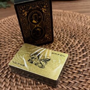 TRUMP Gold Playing Cards with Box